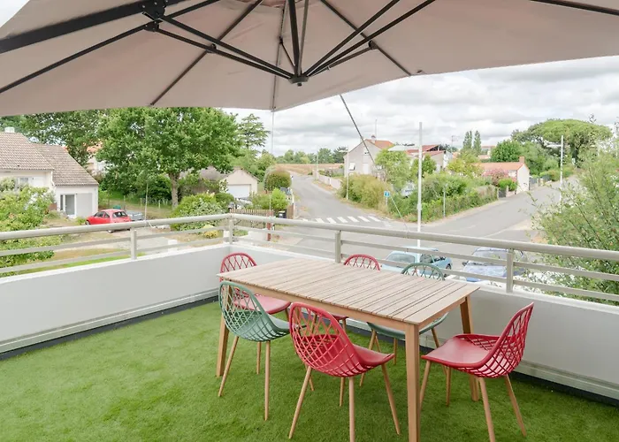 別荘 Maison Aux Moutiers - Wifi - Terrasse